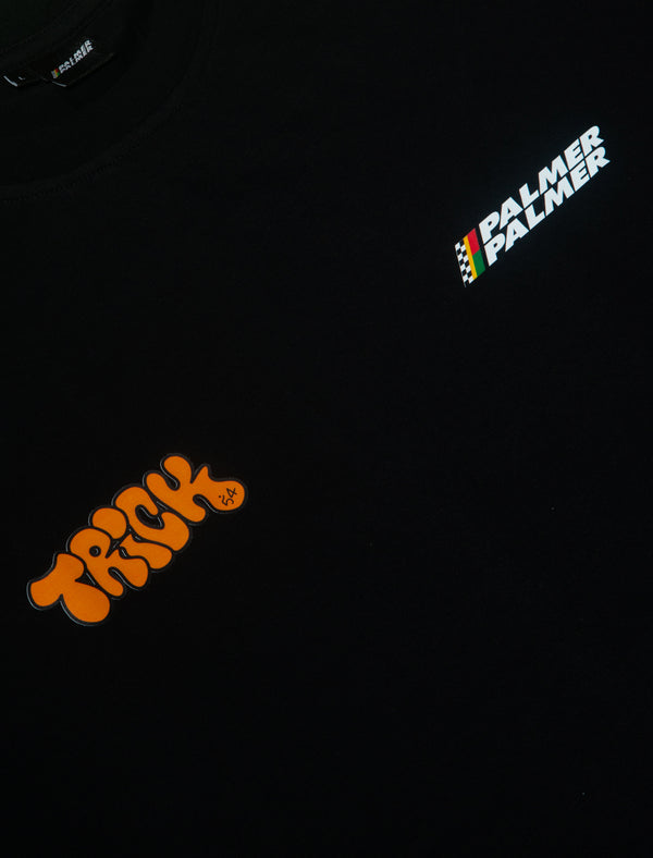 PALMER PALMER® x TRICK 54 GROCCO - Artist Series - Graffiti Black T-Shirt