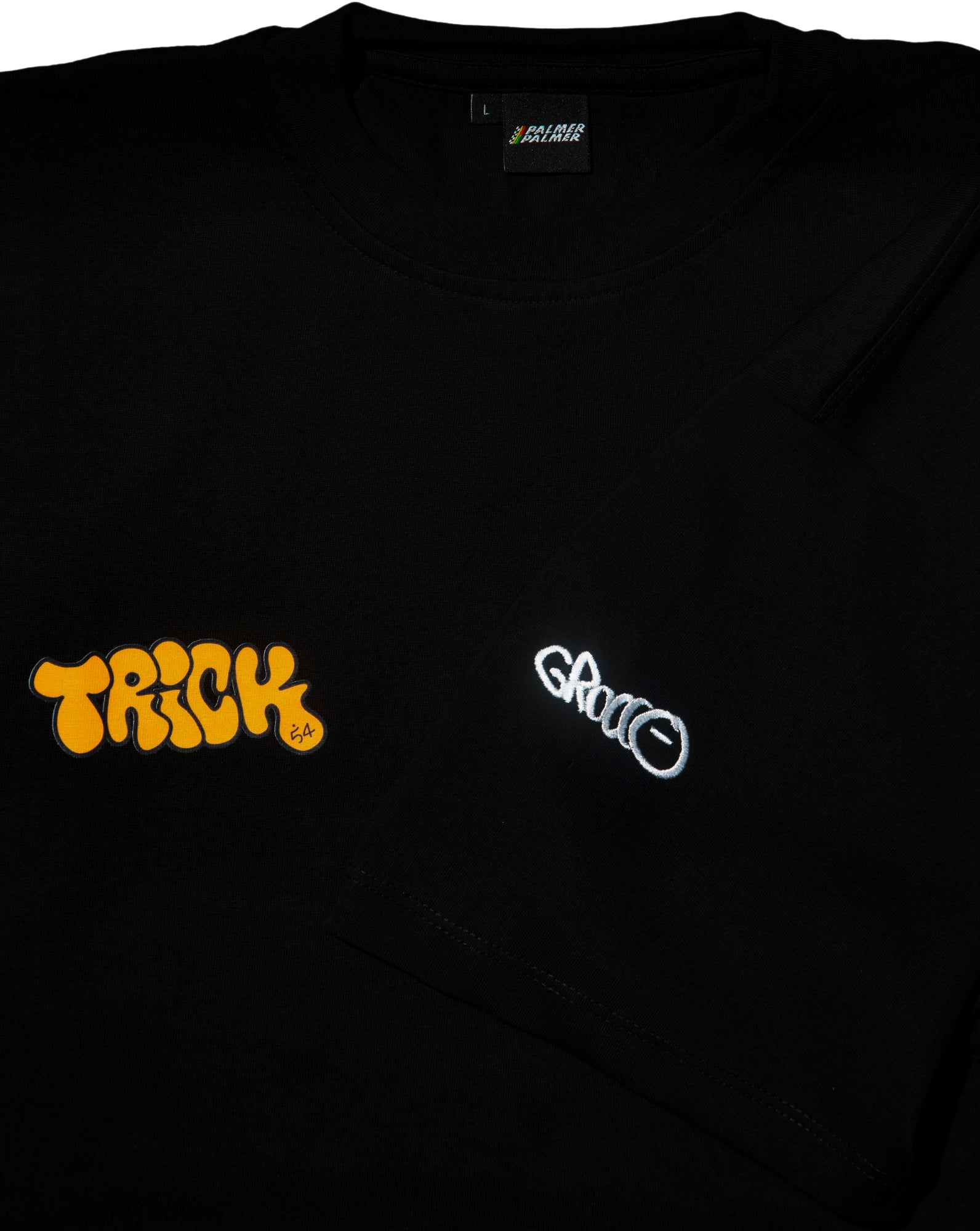 PALMER PALMER® x TRICK 54 GROCCO - Artist Series - Graffiti Black T-Shirt