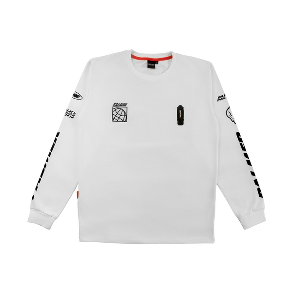 Loco White Long Sleeve T-Shirt