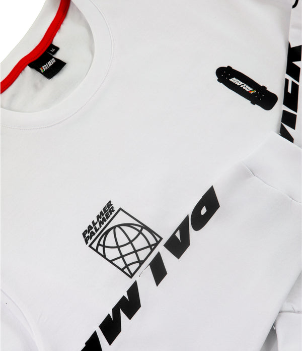 Loco White Long Sleeve T-Shirt
