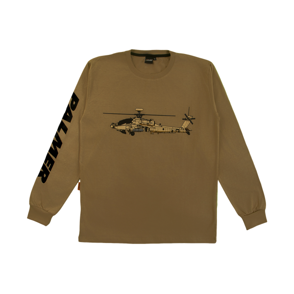 Apache Taupe Long Sleeve T-Shirt