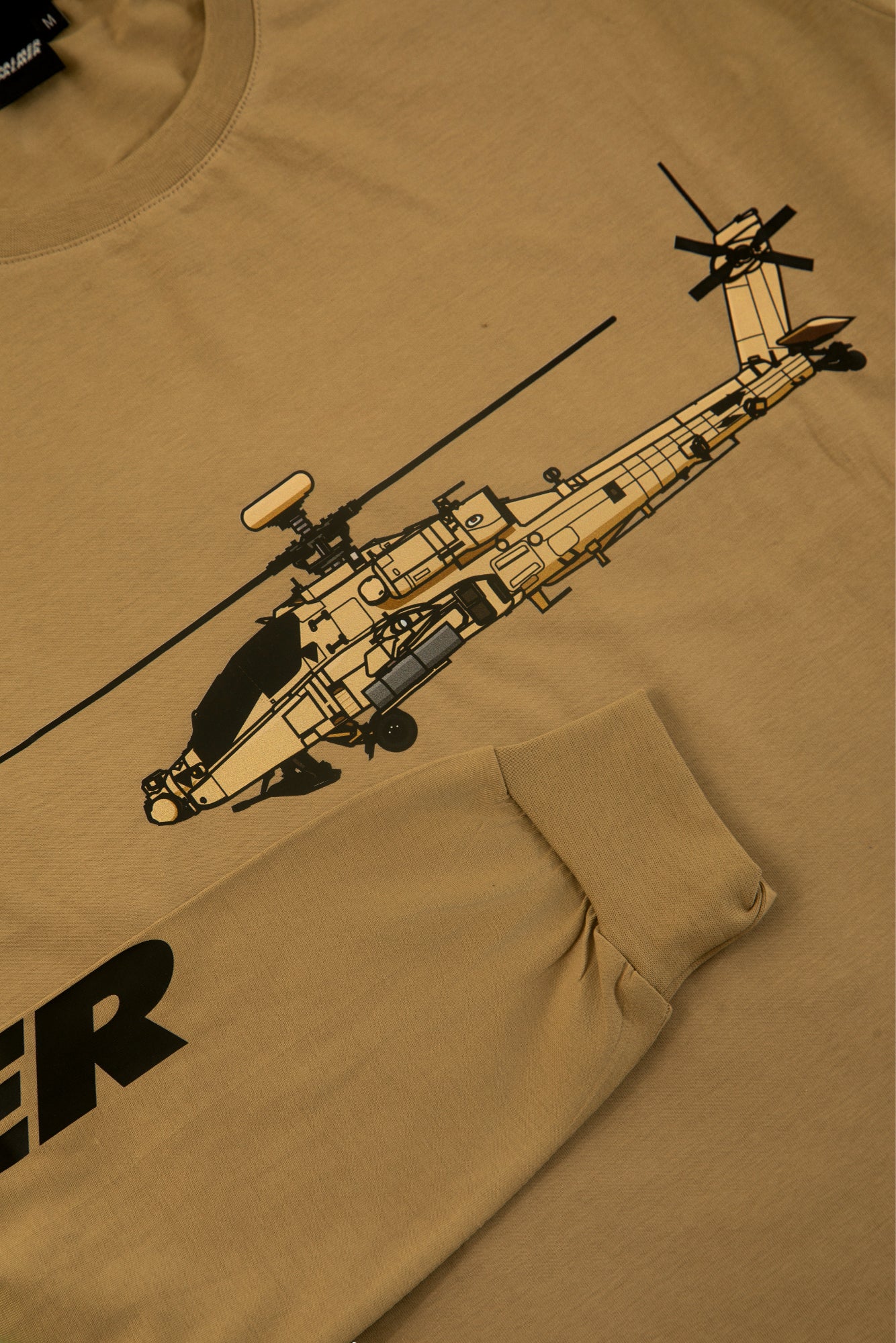 Apache Taupe Long Sleeve T-Shirt