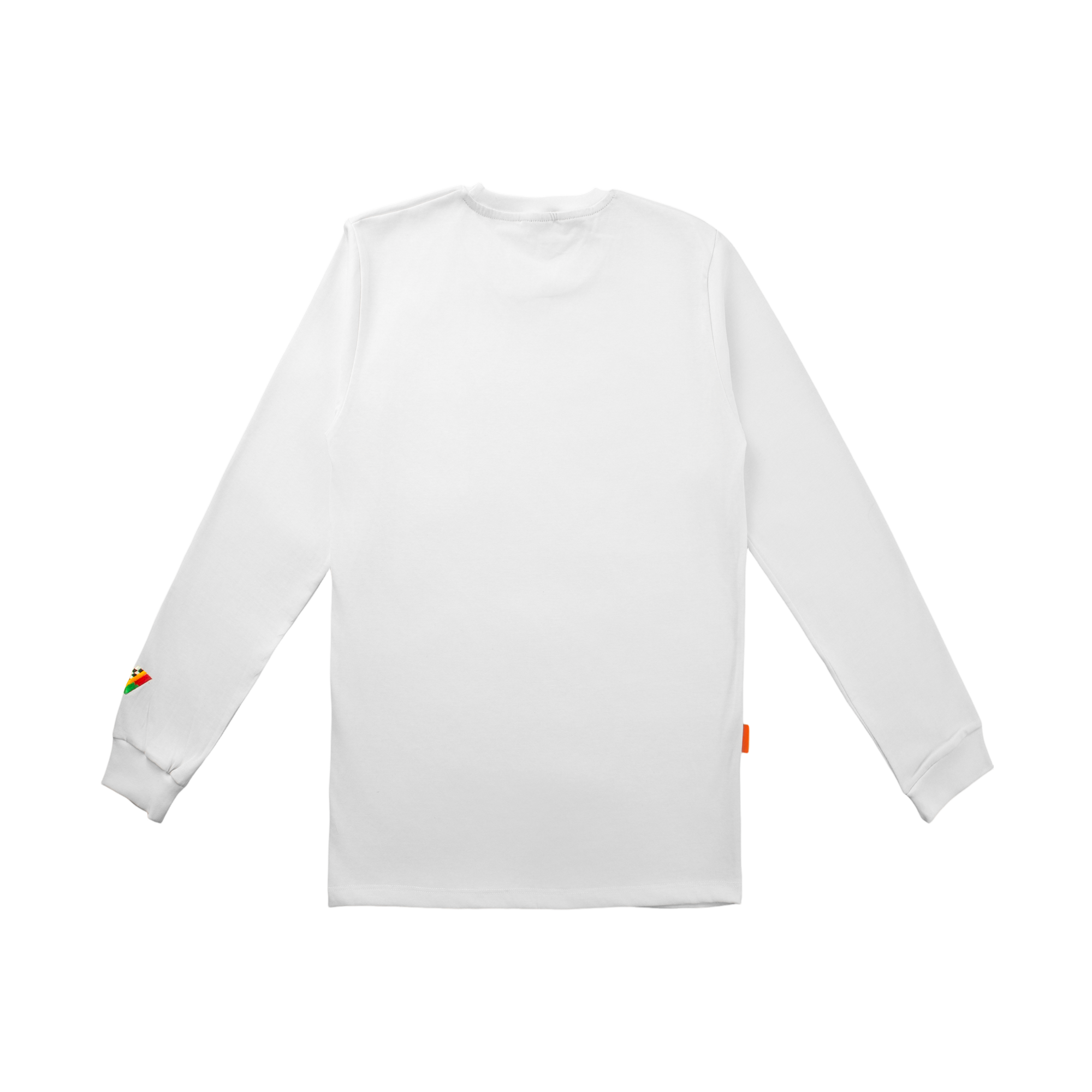 Pocket White Long Sleeve T-Shirt
