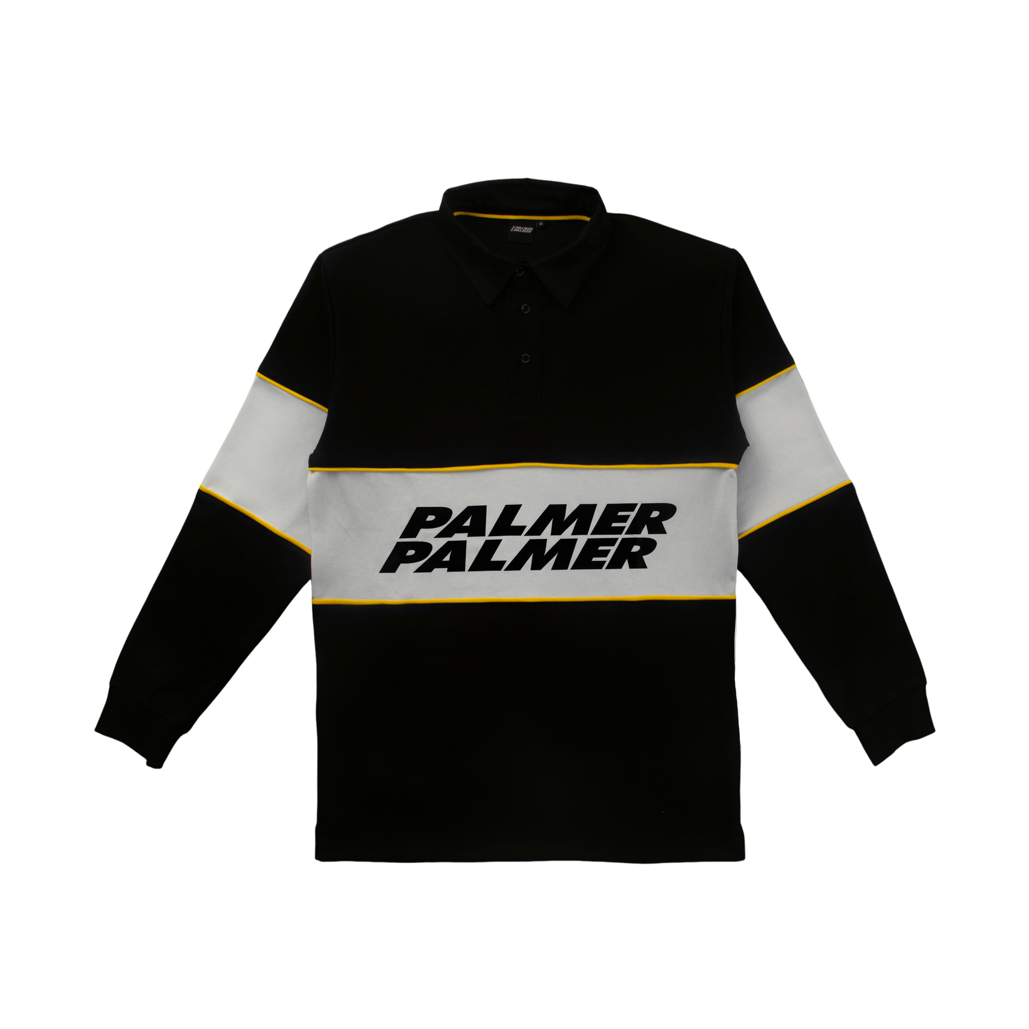 Terra Black Long Sleeve Polo Shirt